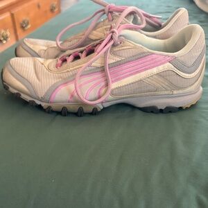 Puma Women's Athletic Shoes - Pink and Beige